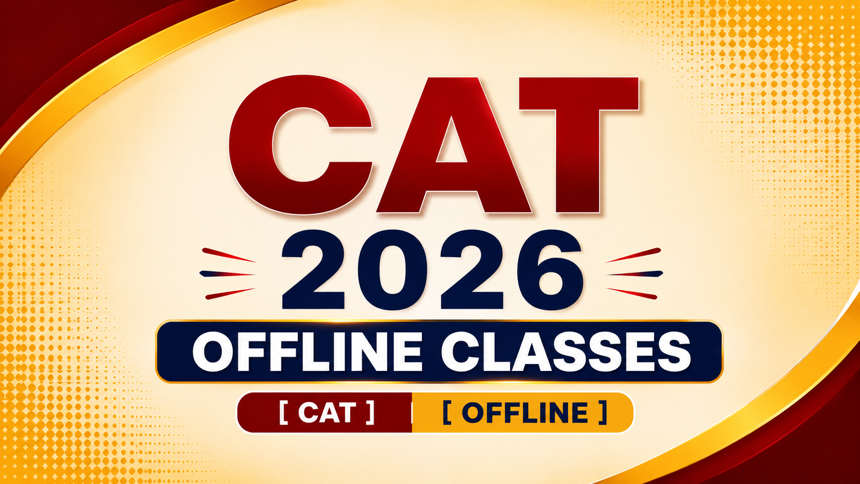 CAT 2026 Offline Classes